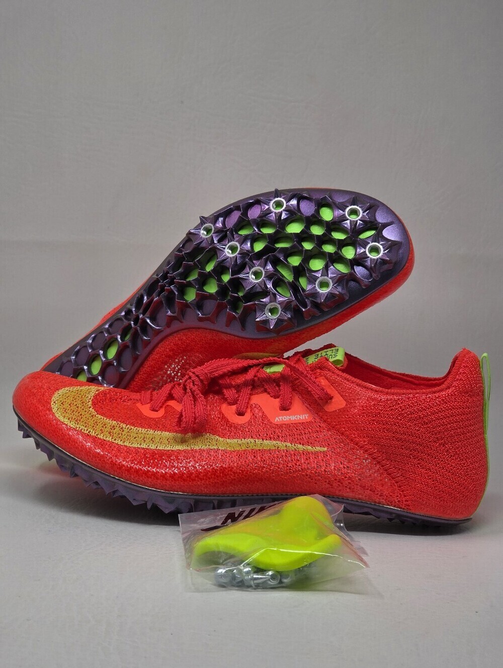 Nike Zoom Superfly Elite 2 Track Spikes Bright Crimson Men’s Size 5.5 FZ9662-600